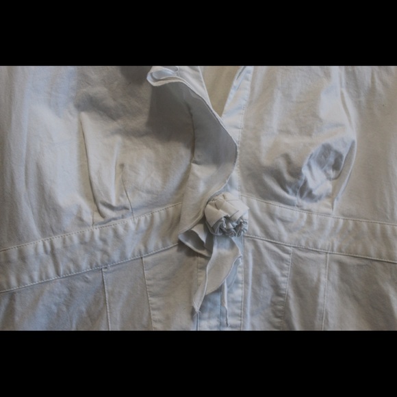 🌟3/$20 White Ice Collared Blouse - Picture 3 of 7